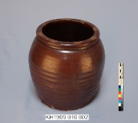 藏品(醬釉罐)的圖片