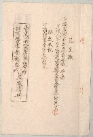 藏品(臺灣日本北臺海軍航空隊新高派遣隊普通器材呈繳清冊)的圖片