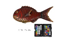 藏品(朱漆鯛魚型果盒)的圖片