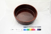 藏品(木紋素色漆茶具盒)的圖片