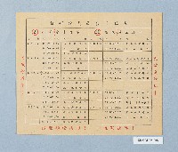 藏品(政見發表日程表)的圖片