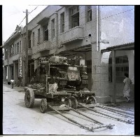 藏品(日軍吉普車放置牛車上)的圖片