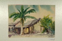 藏品(水彩畫：林德官住家（四）（中正文化中心舊址）)的圖片