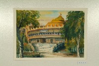 藏品(水彩畫：法興禪寺（壽山上）)的圖片