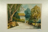 藏品(水彩畫：壽山公園一角（一）（壽山上）)的圖片