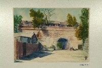 藏品(水彩畫：高雄舊城北門（拱辰門）)的圖片