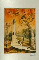 藏品(水彩畫：龜山黃昏（左營）)的圖片