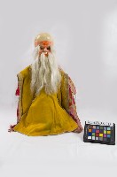 藏品(布袋戲偶-大頭壽星木偶)的圖片