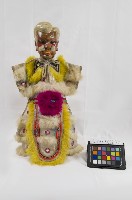 藏品(布袋戲偶-老黑狗木偶)的圖片