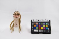 藏品(布袋戲偶-猴頭木偶頭)的圖片