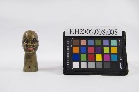 藏品(布袋戲偶-野和尚木偶頭)的圖片