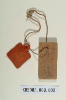 藏品(木製身分牌)的圖片