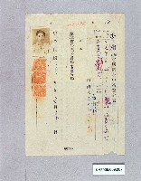 藏品(高雄市香煙攤販申請登記表)的圖片