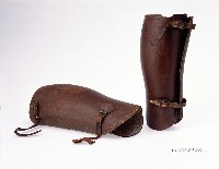 藏品(皮製綁腿一對)的圖片