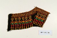 藏品(山地珠繡衣服飾片-5)的圖片