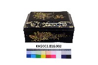 藏品(彩繪描金花鳥紋珠寶盒)的圖片