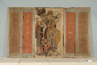 藏品(人物彩繪建築壁堵板)的圖片