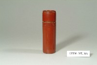藏品(紅漆竹刻香筒)的圖片