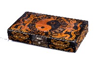 藏品(黑底金彩道士用具盒)的圖片