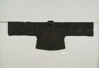 藏品(黑綢地對襟立領外掛)的圖片