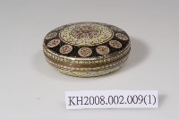 藏品(銅胎掐絲琺瑯印泥盒)的圖片