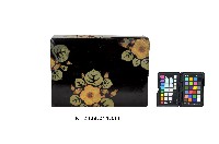 藏品(堆錦黃槿花紋雙層文書盒)的圖片