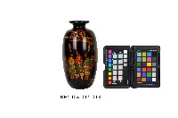 藏品(彩繪填漆杵歌紋漆瓶)的圖片