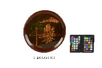 藏品(彩繪填漆潭中帆影紋圓盤)的圖片