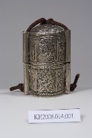 藏品(銀動物紋煙絲盒)的圖片