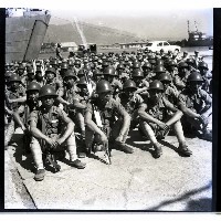 藏品(陸戰隊到高雄港14號碼頭下船時)的圖片