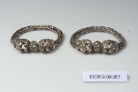 藏品(銀編織龍紋手鐲)的圖片