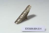 藏品(銀蝴蝶紋飾戒)的圖片