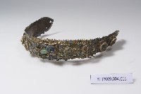 藏品(銀鎏金點翠鑲玉髮飾)的圖片