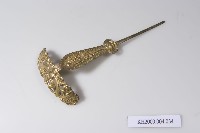 藏品(銀鎏金蝴蝶花卉紋簪-2)的圖片