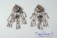 藏品(銀古錢紋配飾)的圖片