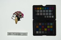 藏品(皮影戲偶頭 旦)的圖片