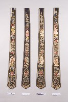 藏品(黑緞地彩繡八仙吉祥圖紋劍帶)的圖片