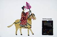 藏品(皮影戲偶全身男騎-唐三藏)的圖片