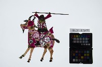 藏品(皮影戲偶右男騎-道長騎羊（偶身）)的圖片