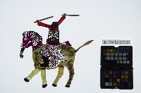 藏品(皮影戲偶右男騎-妖道騎大象（偶身）)的圖片