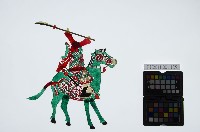藏品(皮影戲偶男騎-將軍騎馬（偶身）)的圖片