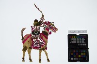 藏品(皮影戲偶女騎-武旦騎馬（偶身）)的圖片