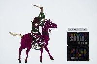 藏品(皮影戲偶女騎-武旦騎馬（偶身）)的圖片