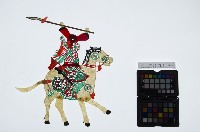 藏品(皮影戲偶女騎-女將騎馬（偶身）)的圖片