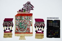 藏品(皮影戲道具偶-一桌二椅)的圖片