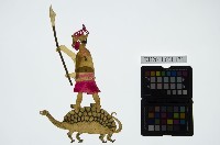 藏品(皮影戲坐騎偶-水族騎海龜)的圖片