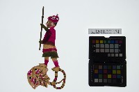 藏品(皮影戲坐騎偶-水族騎魟魚)的圖片