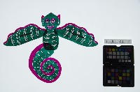 藏品(皮影戲動物偶-蝙蝠精怪)的圖片