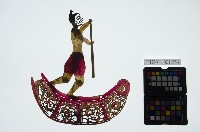 藏品(皮影戲全身偶-船夫划船)的圖片