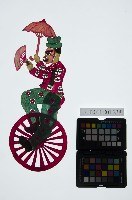 藏品(皮影戲全身偶-小丑騎單輪車)的圖片